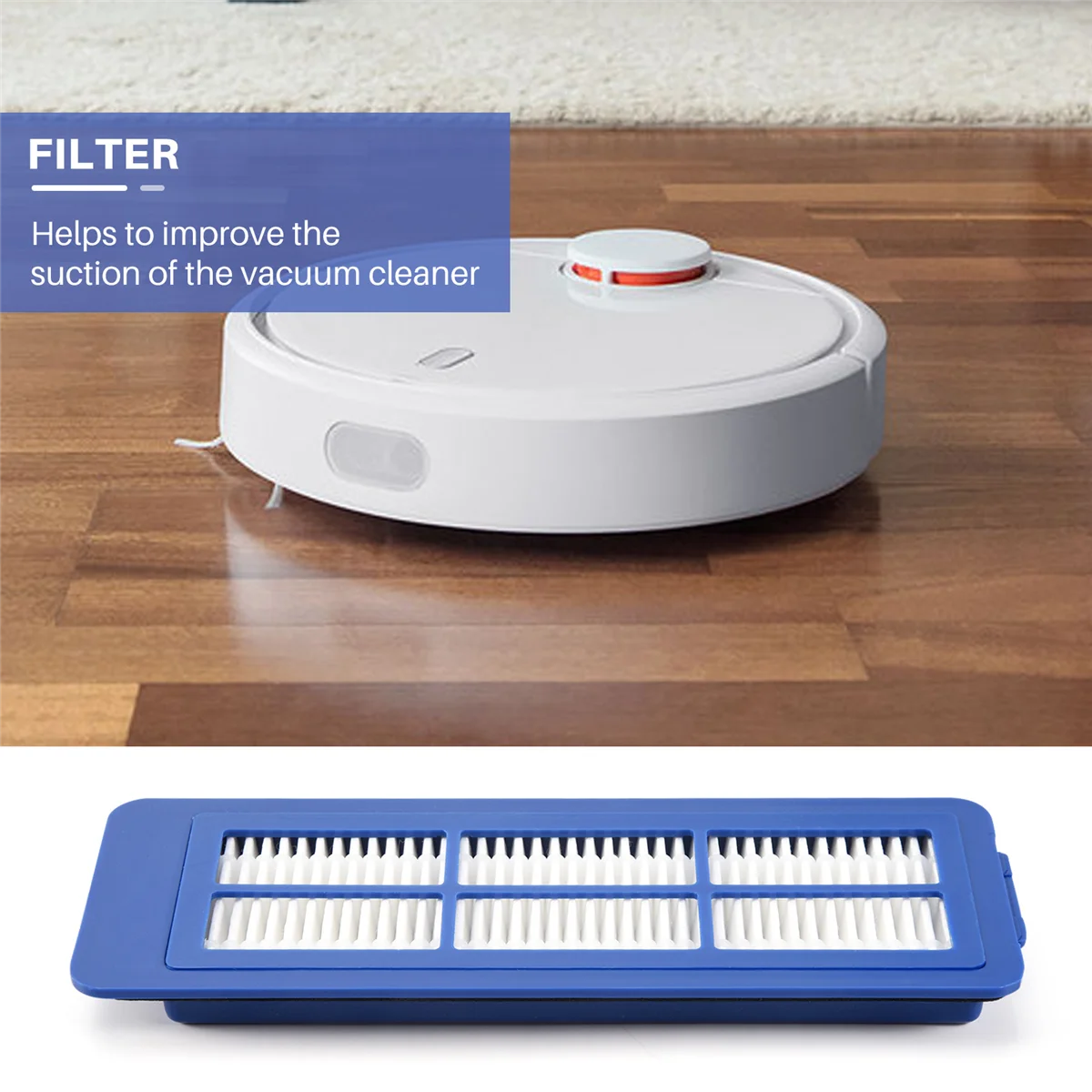 Фильтр с боковой щеткой для гибридного робота-пылесоса Eufy Robovac G10 аксессуары