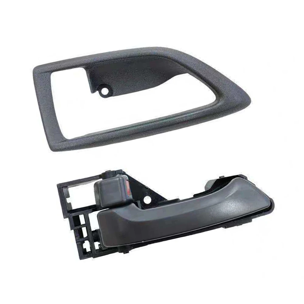 Комплект внутренних дверных ручек для ISUZU NRR, NPR, NPR-HD, NQR 2008-2024, черный ABS, прямая замена (art.: 3920daaa67622) - 3920daaa67622