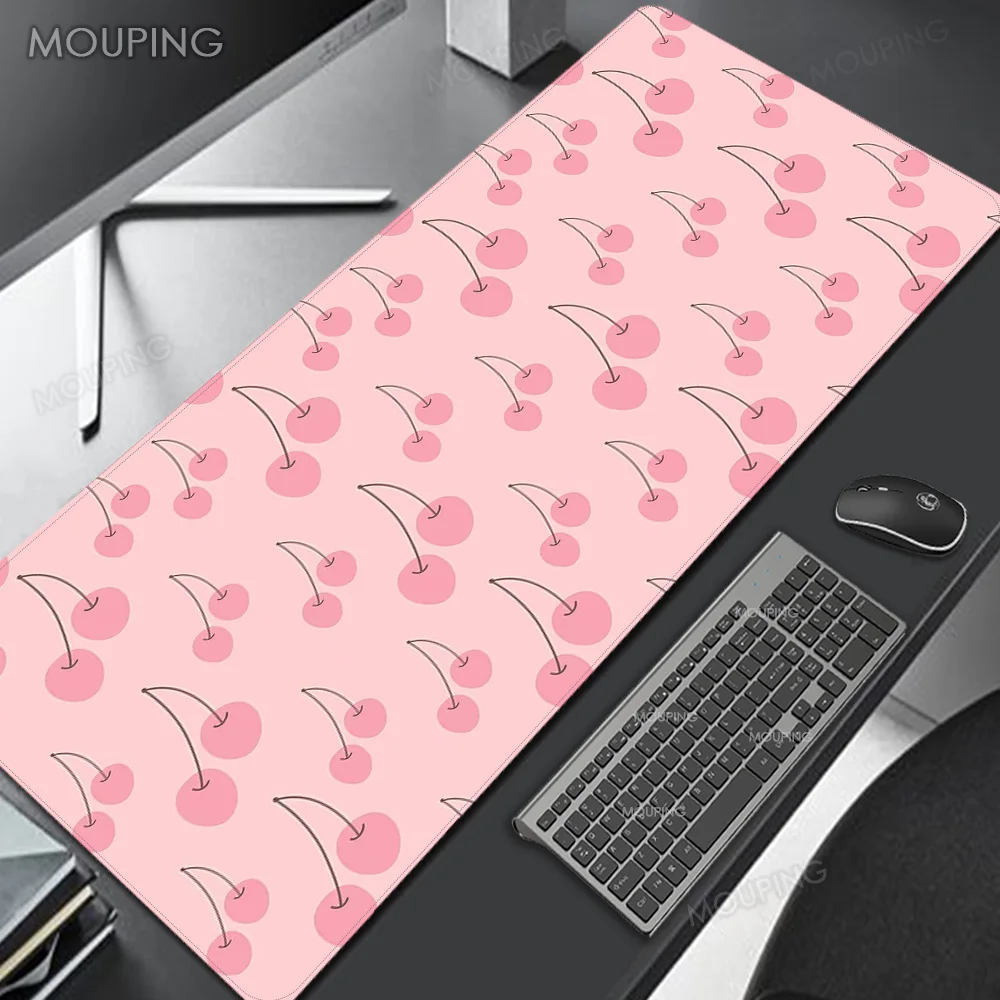 

Pink Kawaii Desk Mat Cute Mouse Pad Purple Gaming Accessories Large Mousepad Company Pink Carpet Keyboard Japan Anime Mats Pc