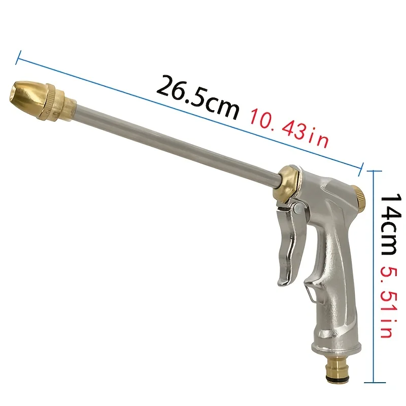 Водяной Пистолет Высокого Давления Гибкий Волшебный Шланг Антиабразивный