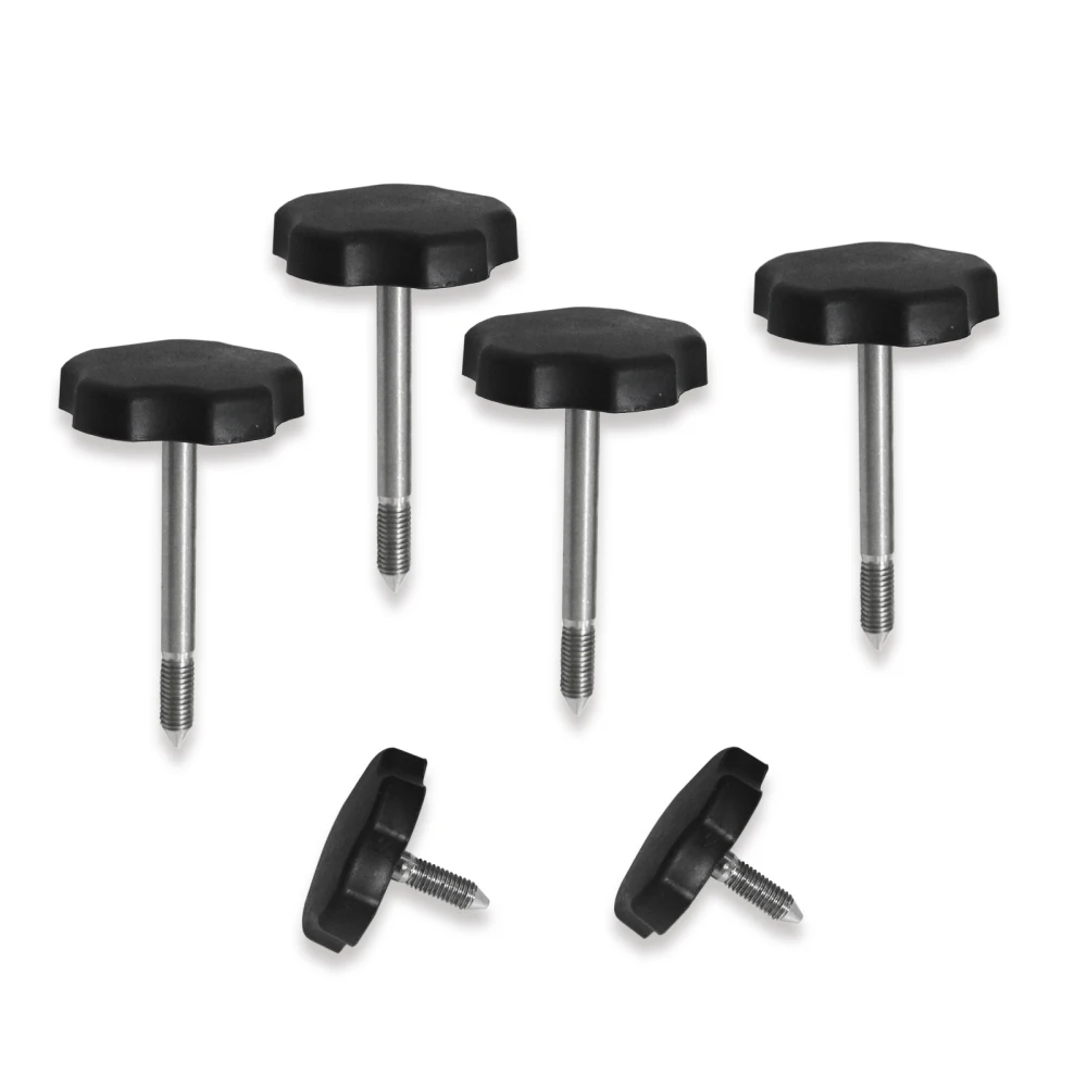 

Surround Knob Screw For Jeep06-18 Top Window Long Screws Black Stainless Steel Direct Replacement Wrangler Jk-4