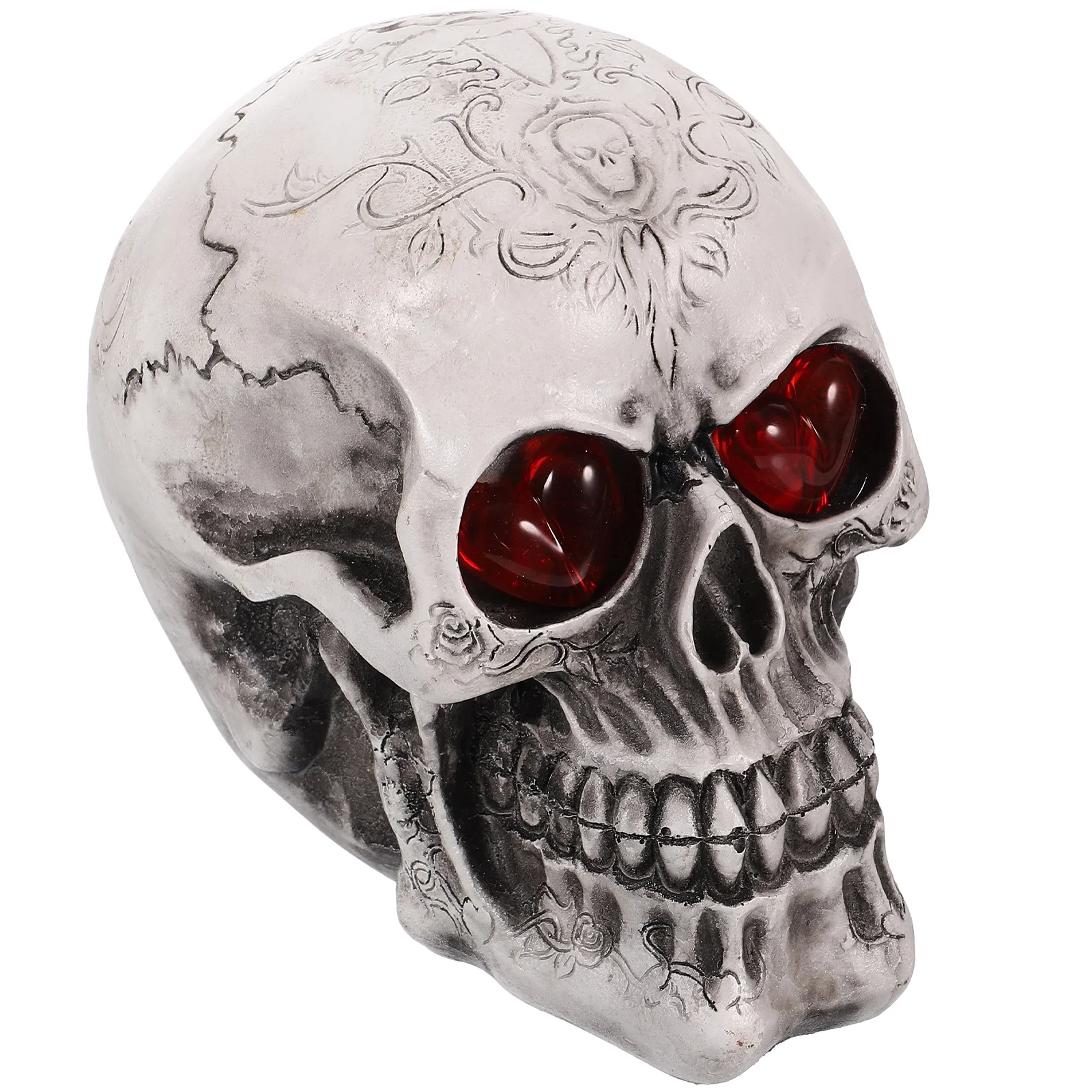 

Haunted House Layout Prop Halloween Model Human Heads Resin Tricky Decor