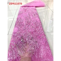 original african sequins lace %e2%80%8bnigerian tulle lace fabrics textiles zdyt11070