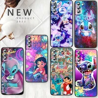 disney stitch colorful style phone case for samsung s22 s21 s20 ultra fe s10 s9 s8 plus 4g 5g s10e s7 edge tpu cover