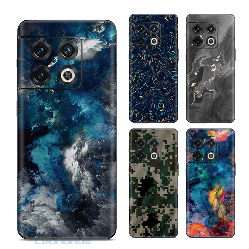 

Colorful Nebula Decal Skin for OnePlus 10 Pro 11 Ace Pro 2 2V Back Screen Protector Film Cover 3M Wrap Durable Sticker