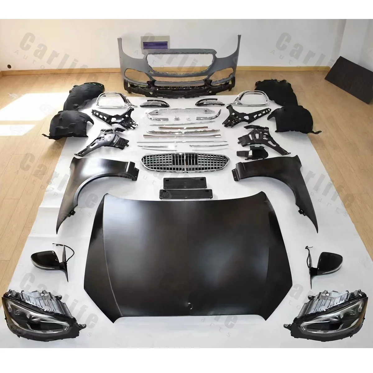 Автомобильные аксессуары W221 модернизированные кузова W223 для Mercedes benz S class 2006-2013