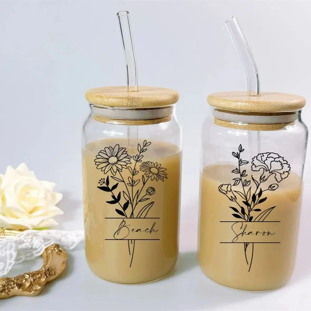 Кружка Wifey кружка для кофе со льдом с крышкой стеклянная чашка соломинкой