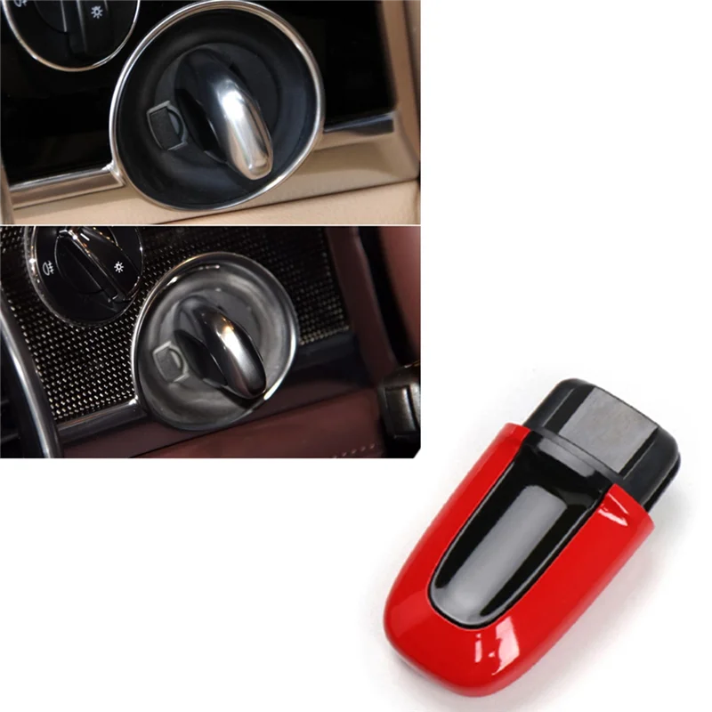 Ключ запуска автомобиля накладка зажигания одним щелчком мыши для 911 2013-2023 ключ