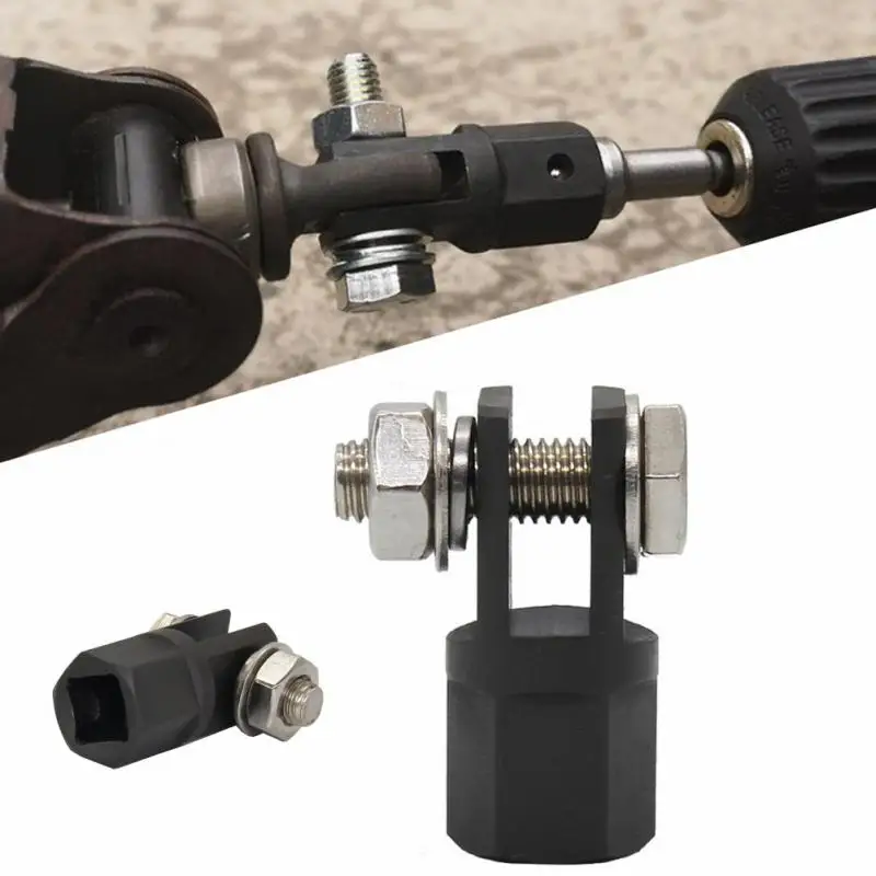 

Car Jacks Scissor Jack Adaptor 1/2 Inch For Use With 1/2 Inch Drive Or Impact Wrench Tools Car Scissor Jack Drill Adapter Tool