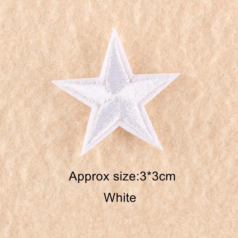 10 шт. маленькие мини-звездные вышивки железные нашивки для одежды одежда сделай