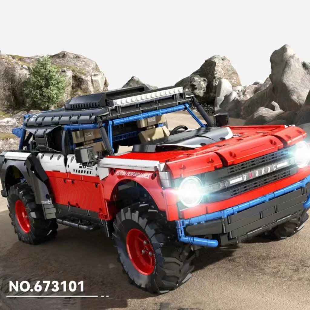

New 2920Pcs 1∶8 City High-Tech Building Blocks SUV Cross-country Sportcar Super Speed RC Bricks Toys Model Gifts for Children