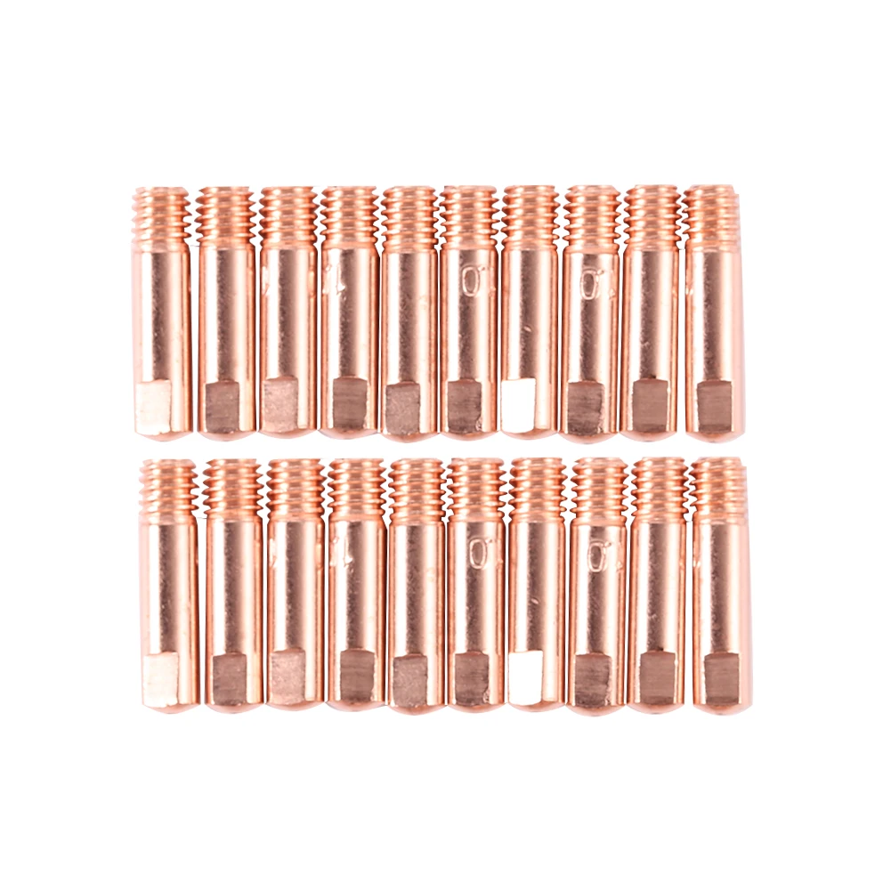 

20pcs MIG/MAG Welding Nozzle Contact Tips Gas Diffuser Gas Connector Holder Set Welder Soldering Accessory Supplies