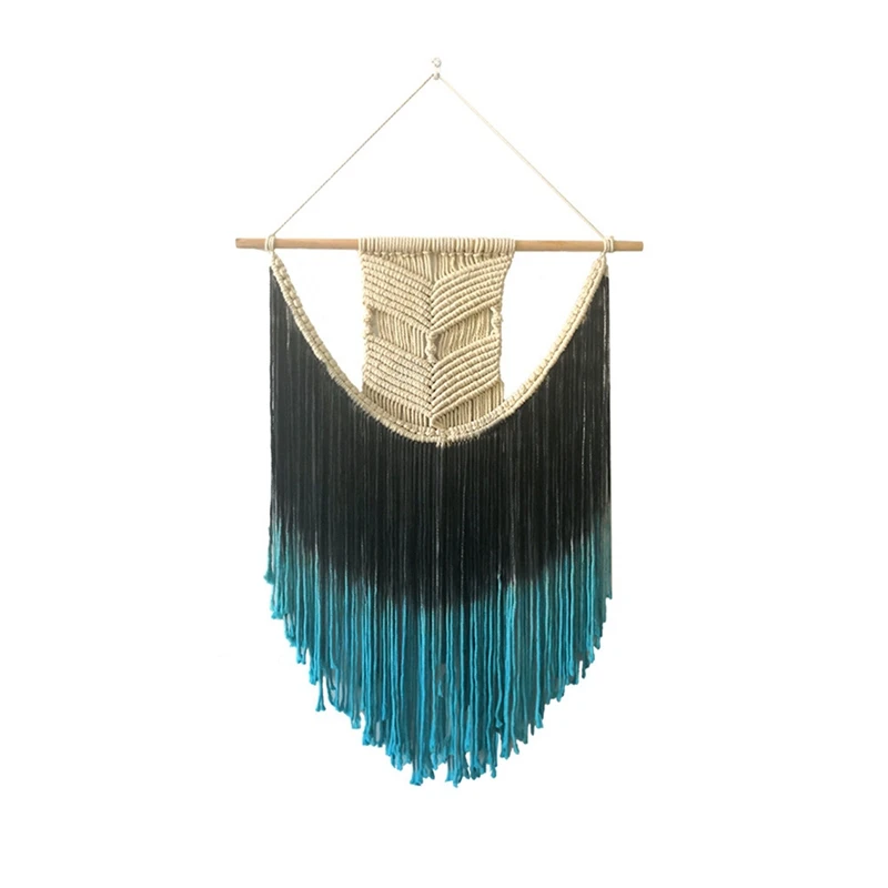 

Creative Cotton Wall Decoration Macrame Wall Hanging Tapestry Hand Woven Simple Boho Style For Room House