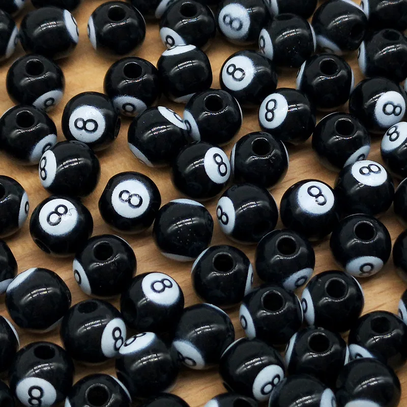 

50 шт., бусины для бижутерии, 11 мм