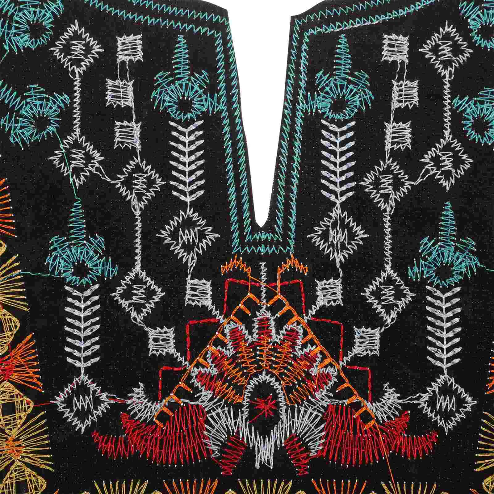 Кружевной вышитый воротник аксессуары для одежды Изящные нашивки пальто вышивка