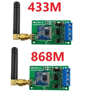 NEW RS485 Transceiver Wireless Repeater 485 Master Slave Control 433M 868M FSK Uhf Module RTU for PLC Measuring Instruments