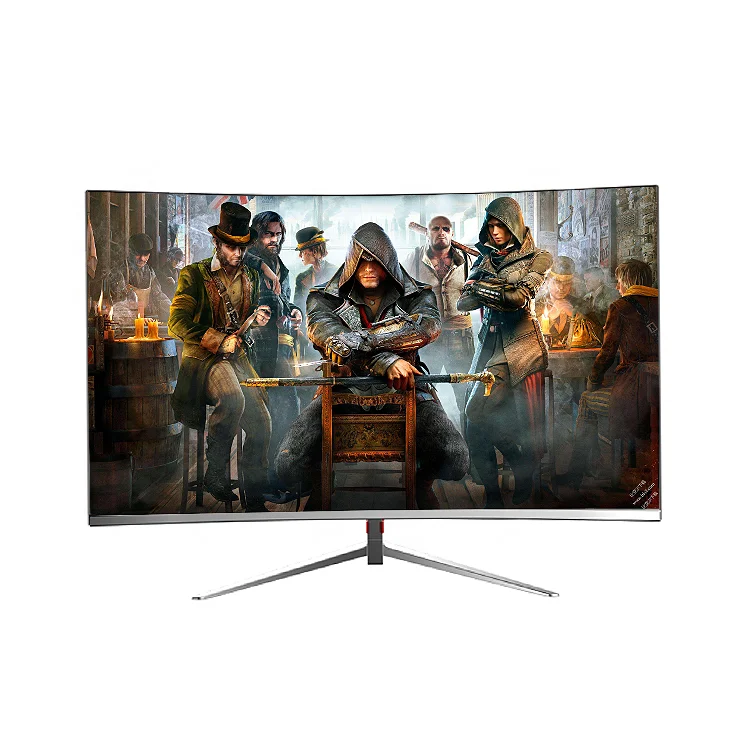 

New Style Super Thin 27 Inch PC Gamer 27 Inch Desktop MVA Screen Computer FHD Curved Gaming Monitor LCD