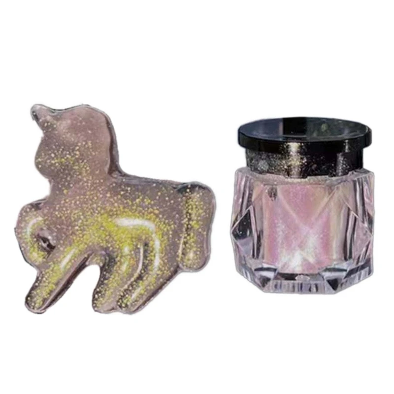 

634C Epoxy Resin Color Pigment Powder Chameleon-Mica Powder Color Shift Mica Powder Holographic-Mica Pigment Powder Soap