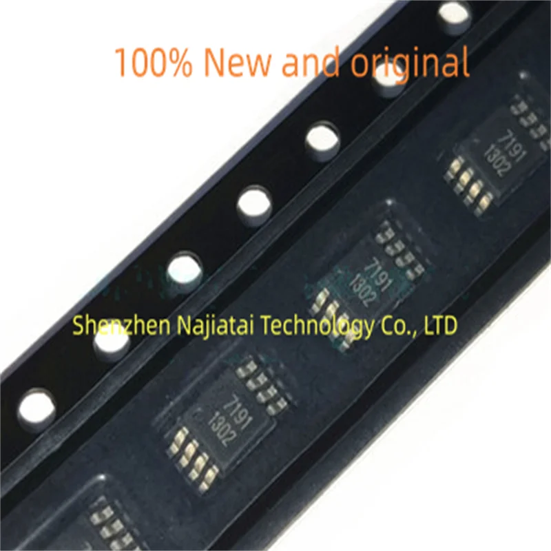 

10PCS/LOT 100% New Original TCS7191-H TCS7191 7191 MSOP8 IC