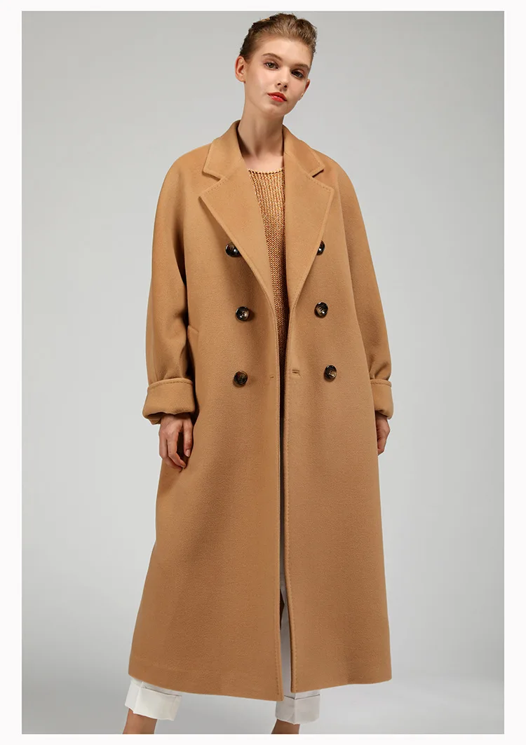 

Winter Coat for Women Woolen Coats Jackets Trench Coats Woolen Jackets Heavy Jackets Winter Elegant Long Coat Wool Coat Women