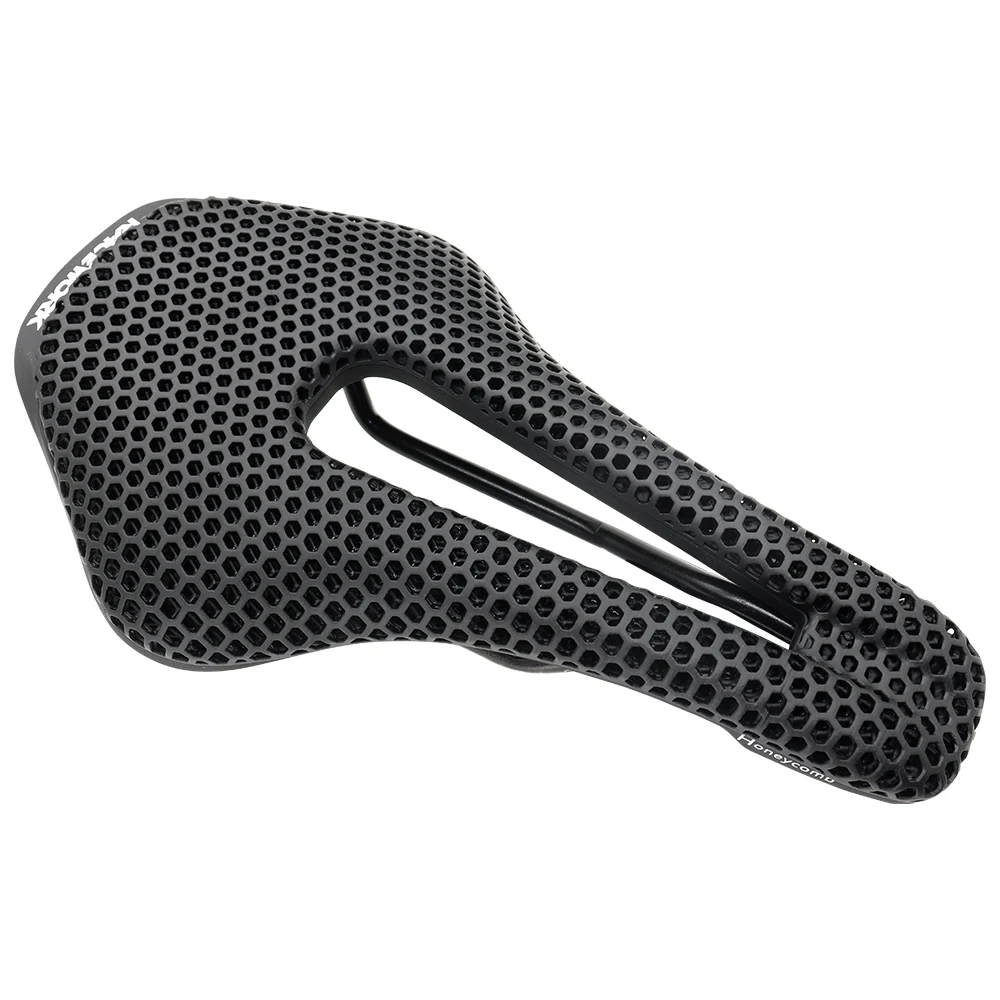 RACEWORK велосипедное седло с 3D принтом сверхлегкое полое углеродное волокно