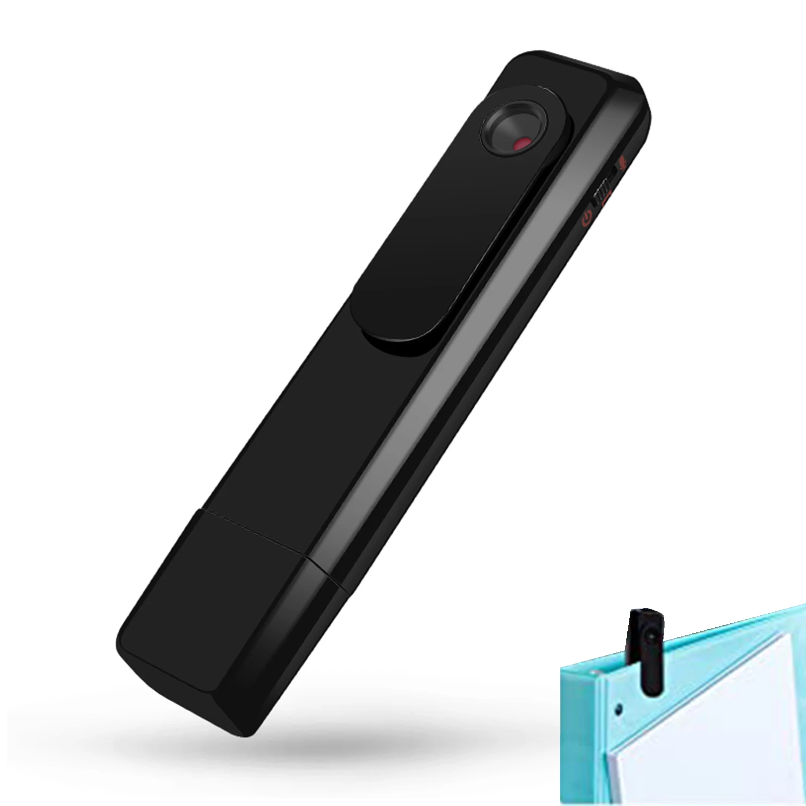 

Mini Camera Full HD 1080P Micro Body Camcorder DV Video Recorder With Rotating Len Smart Back Clip Camera Loop Recording