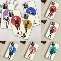 new anime demon slayer phone case for apple iphone 13 pro max 11 12 mini se 2020 x xs xr 8 7 plus 6 6s 5 5s cover shell coque