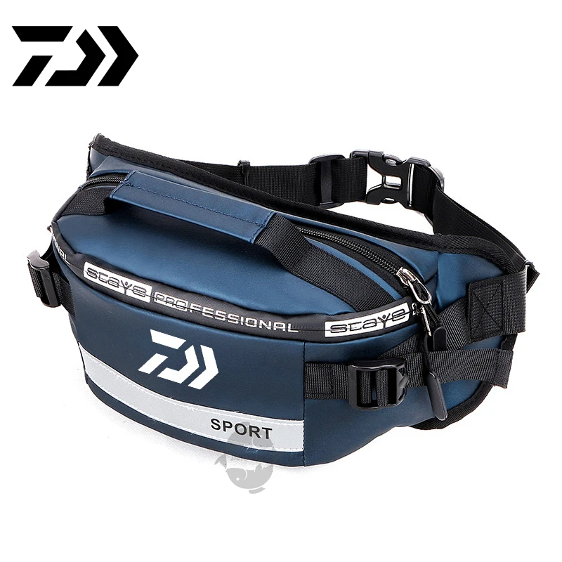 

Daiwa New Multicolor Waist Packs Waterproof Running Fishing Bag Outdoor Sports Belt Bags Riding Phone Fanny Pack Gym Belt Bags