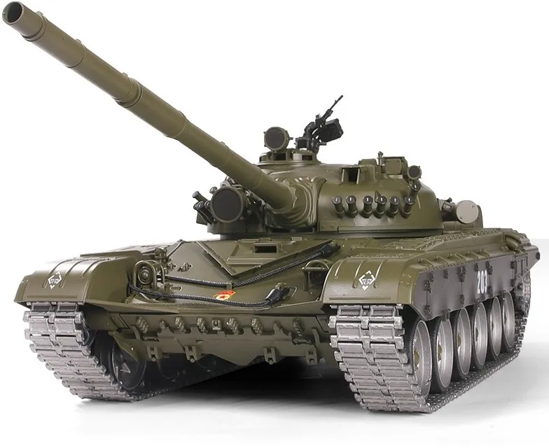 Радиоуправляемый танк Heng Long Russian T 72 PRO 1:16 (ИК+Пневмо) 2.4G 3939 1PRO MS V6.0|Радиоуправляемые