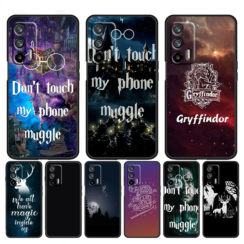 

Cool P-potters For OPPO Reno 9 8 7Z 6 5 4Z 2Z Lite Pro SE Neo 4G 5G Silicone Soft Black Phone Case