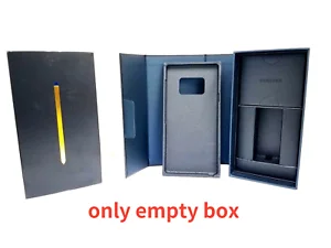 Empty Retail Box for Samsung Galaxy Note9 or Charger Earphone Cable for Note 9 Full  Accessories Packing Box Blue/Purple/Black