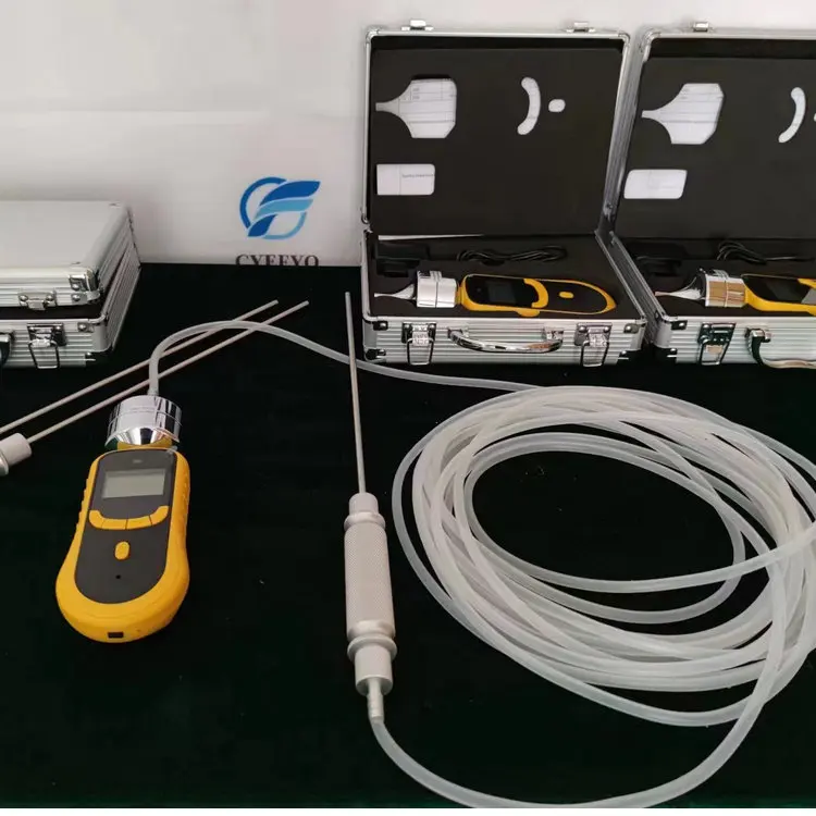 Метан Портативный инфракрасный детектор утечки ручной тип пропана Ch4 анализатор