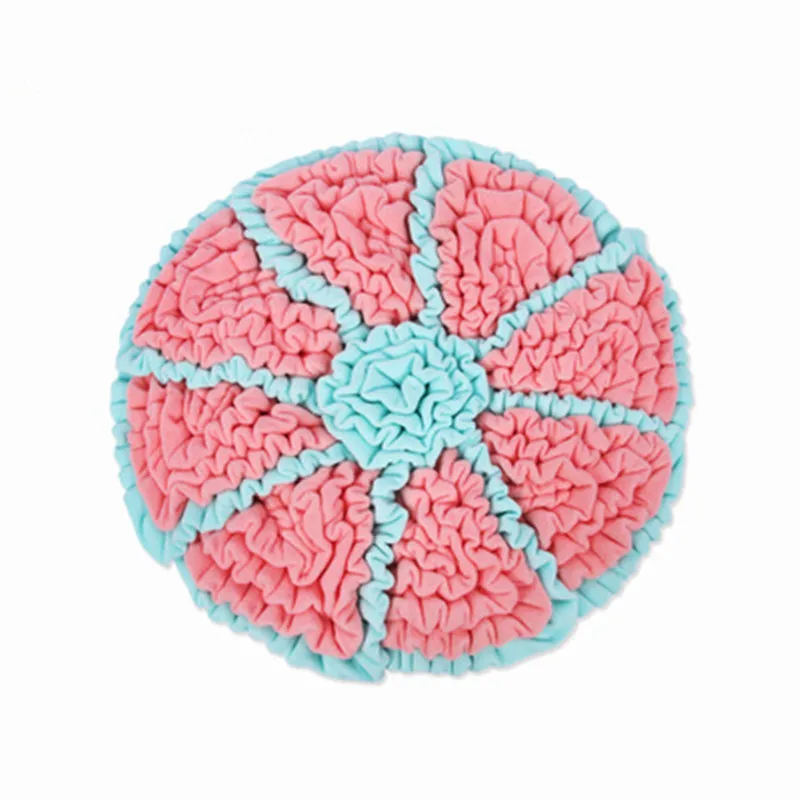 

Pet Dog Snuffle Mat Pet Sniffing Training Blanket Detachable Fleece Pads Dog Mat Relieve Stress Nosework Puzzle Toy Pet Nose Pad