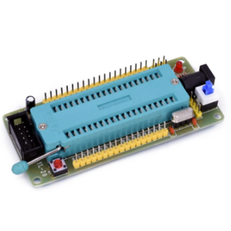 Фото ABFT-51 Avr Mcu Минимальная системная плата Макетная плата Обучающая плата Stc Минимальная системная плата Программатор микроконтроллера №1