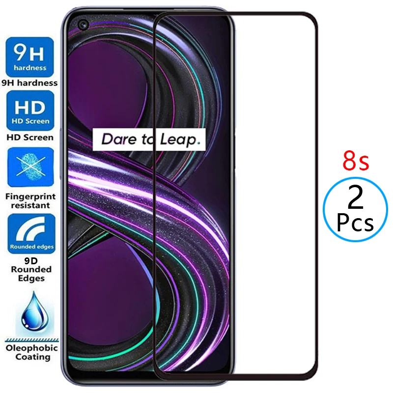 

Защитное закаленное стекло для realme 8 s 5g, Защита экрана для realme8s 8 s s8, пленка real mi reame relme ralme real me mi realmy