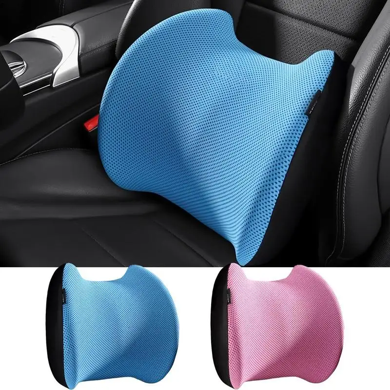 

Car Headrest Lumbar Support Neck Pillow Memory Foam U Shaped Back Rest Cushion For Airplane Sleeping Driving Travelling And Home