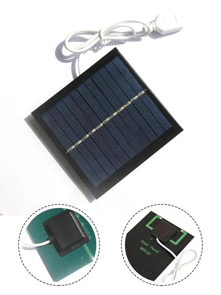 Монокристаллическая солнечная панель USB солнечное зарядное устройство для