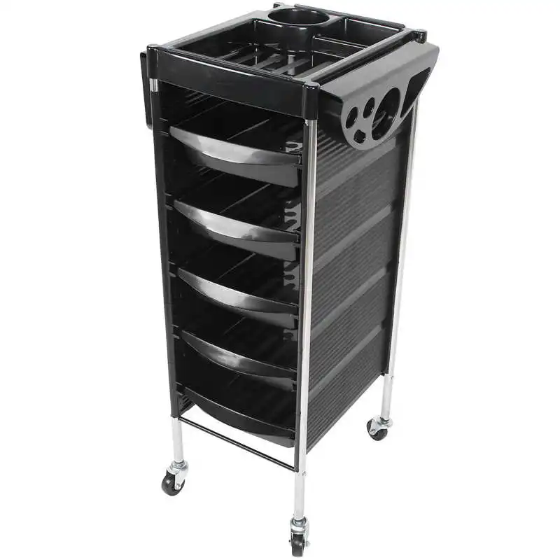 Тележка для парикмахерской вращающаяся тележка хранения инструментов и