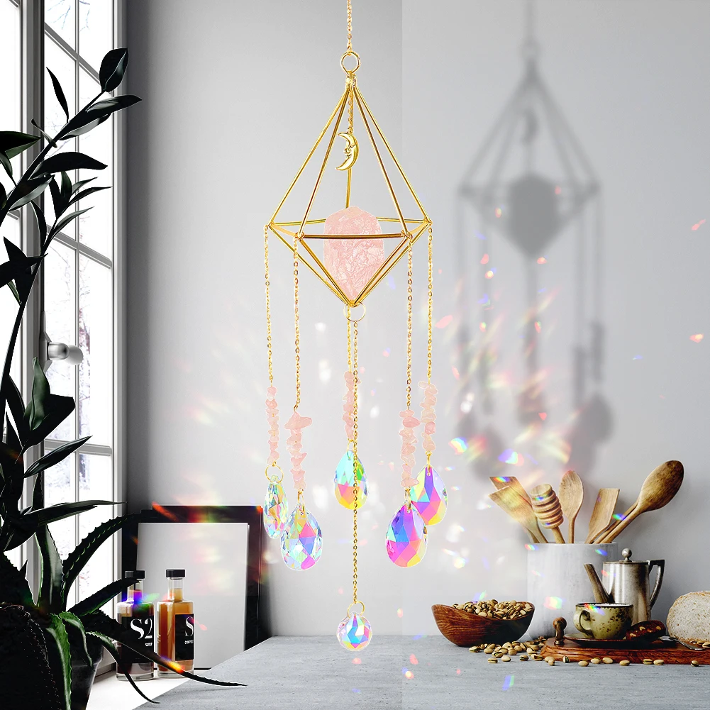 

Подвесной светильник в виде кристаллической Луны