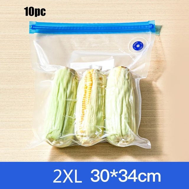 

Многоразовые вакуумные пакеты для хранения 10 шт.