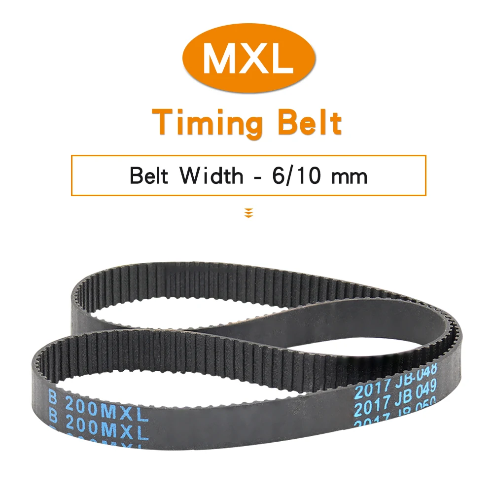 

1 PCS Synchronous Belt 156.8MXL/157.6MXL/158.4MXL/160MXL/162MXL/165MXL/168MXL/169MXL/170.4MXL/171.2MXL/172MXL Closed Loop Belt