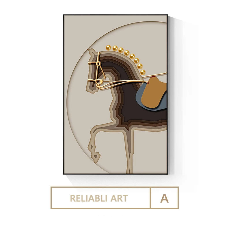 

Декоративная картина SELFLESSLY ART Лошадь