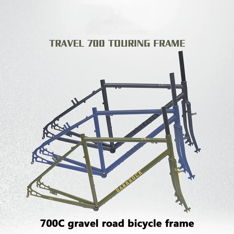 Et Cr-m0 4130 Steel Longrider Road Bicycle Frame 자전거 Bicycle Parts