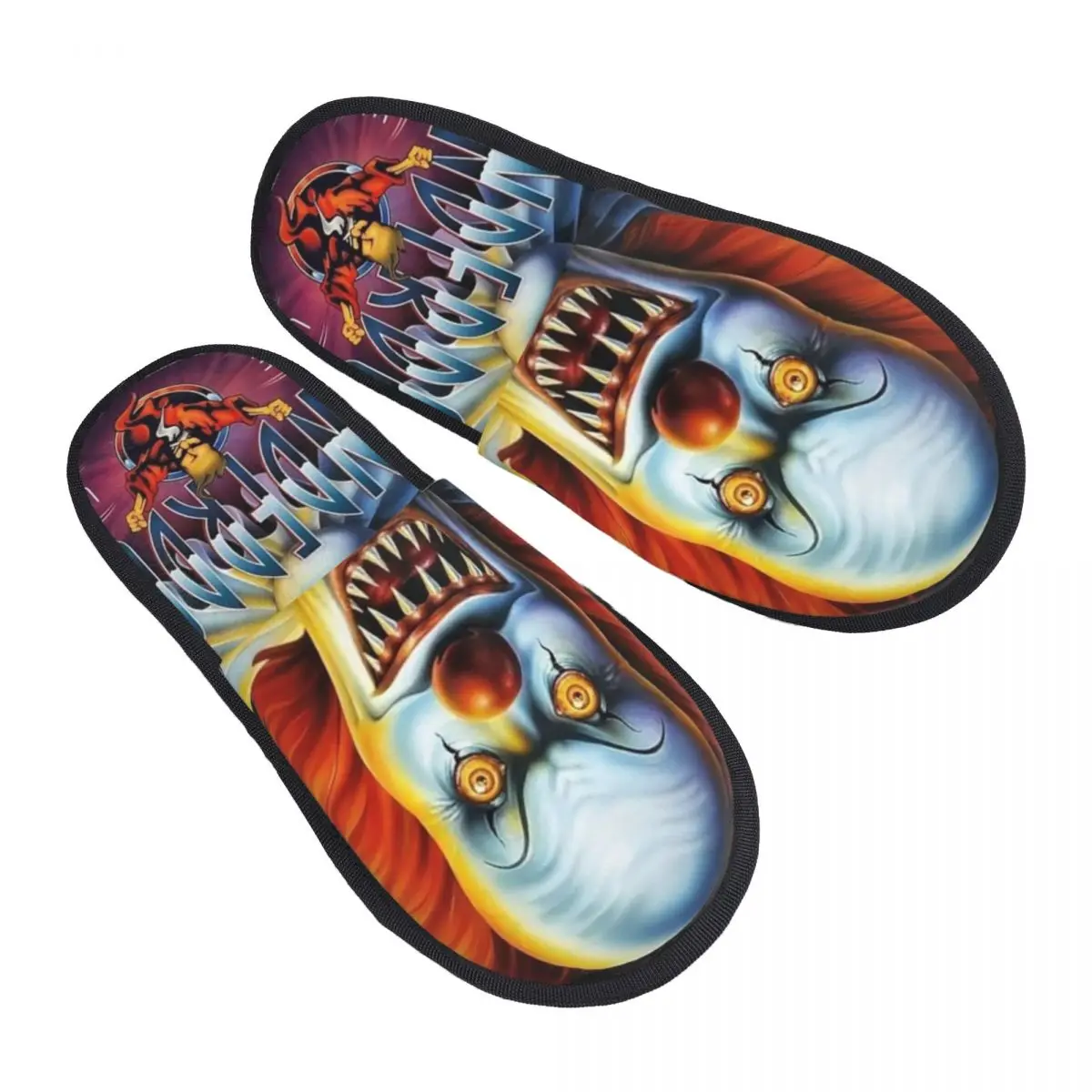 

Devil Disguise Thunderdome Anime Guest Slippers for Bedroom Women Custom Print House Slipper