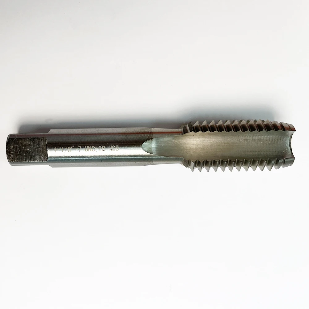 HUAZHICHUN 1 шт. Метчик 11/8 &quot-7 UNF HSS Метрическая резьба