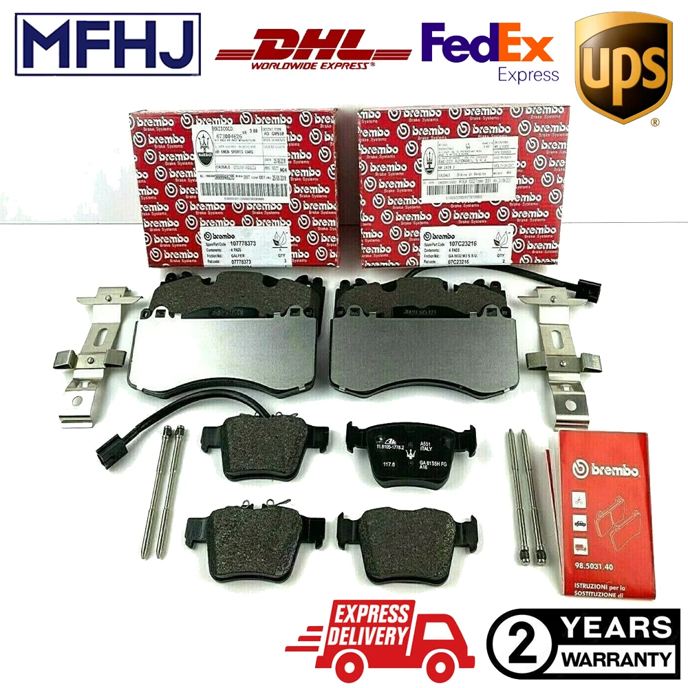 Передние и задние тормозные колодки для Maserati Levante S-оригинальные