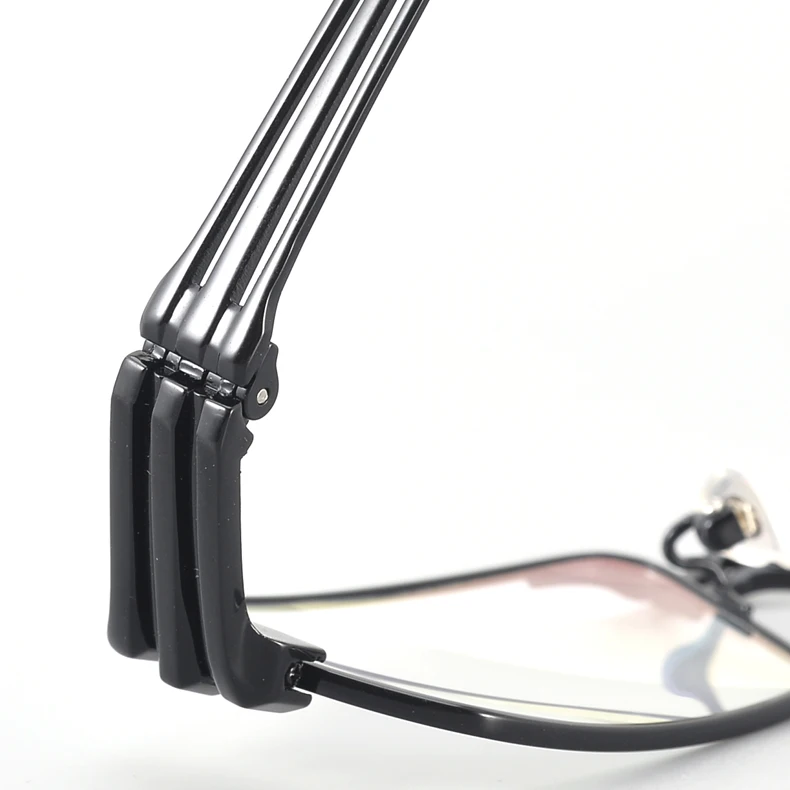 Мужские титановые очки для коррекции зрения в полной оправе