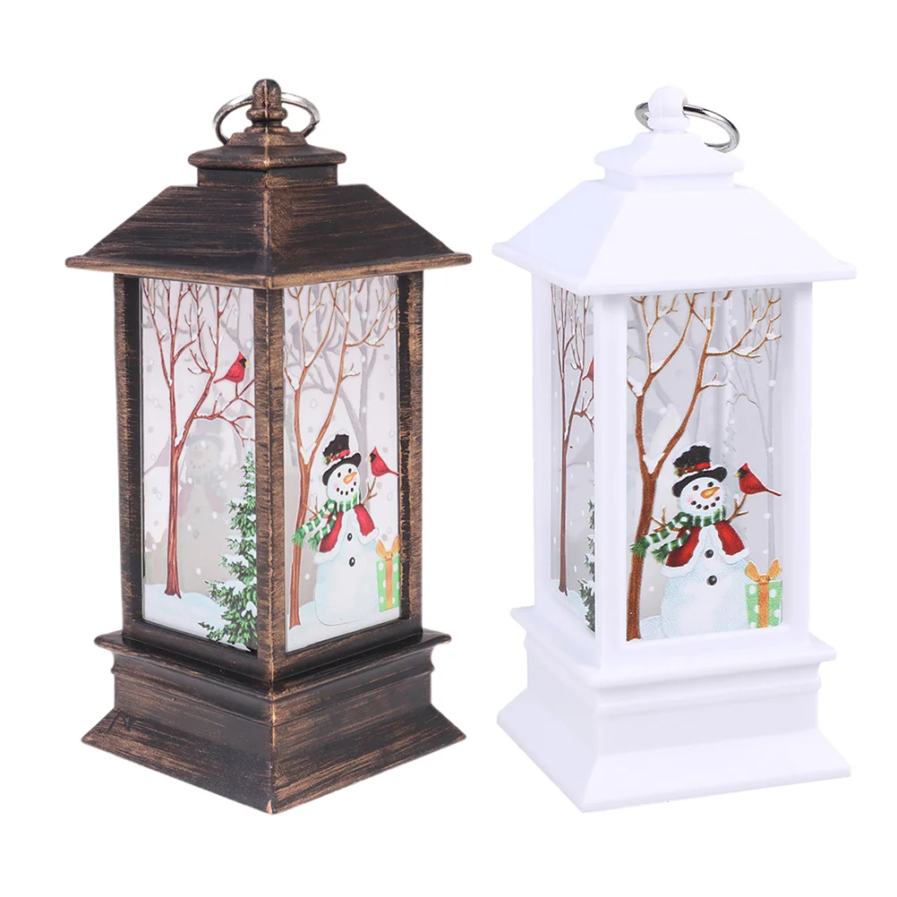 

Lamp Decorativelantern Christmas Light Decor Led Xmas Outdoor Atmosphere Bedsidegarden Ramadan Hanging Festival Lights Portable