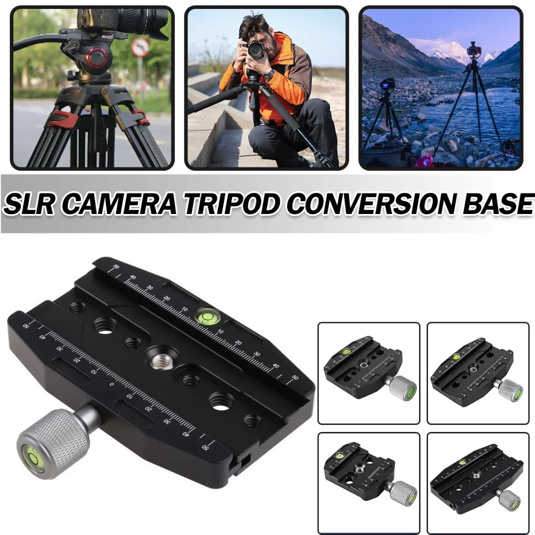 

50mm/70mm/90mm/110mm Tripod Quick Release Clamp Fast Conversion Holder For Arca-Swiss Tripods Ball Head Mount Clamps