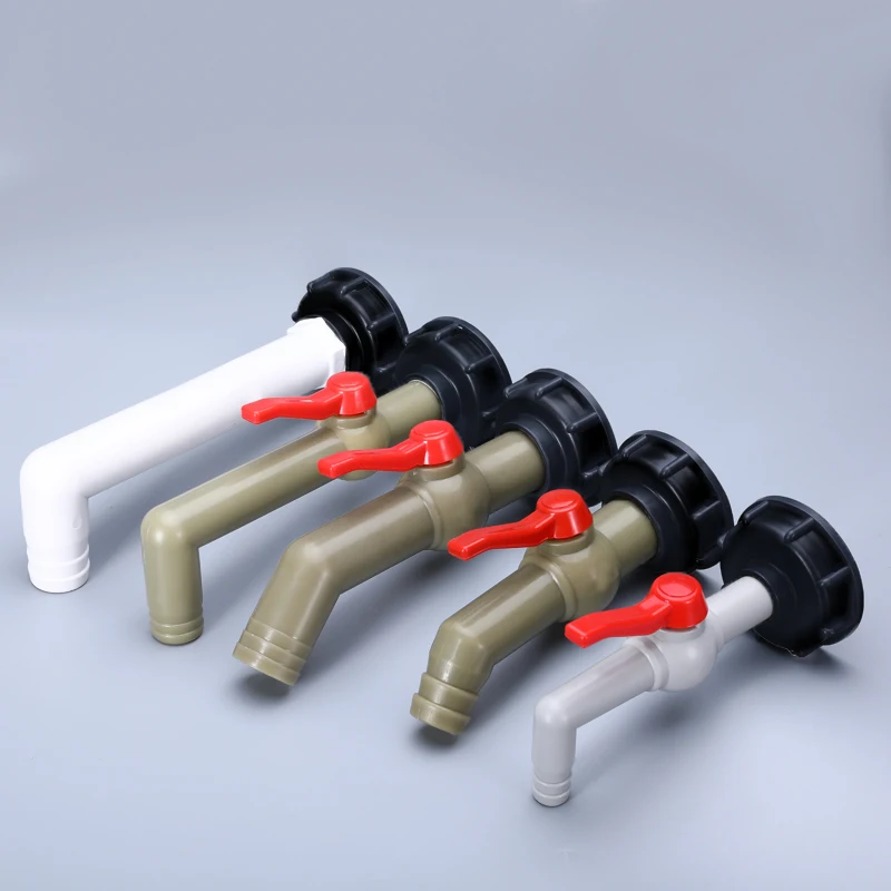 

S60X6 IBC Tank Adapter Garden Hose Faucet Lengthen Connector Water Tank Adapter Fittings 1PCS